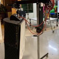 Lucifero window light con stativo