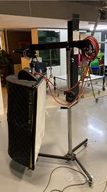 Lucifero window light con stativo