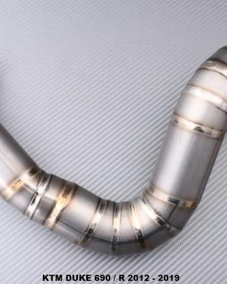Linea completa Scarico KTM DUKE 690 / R 2012 2019