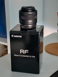 Canon RF 35 mm f 1.8 Macro