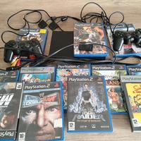PlayStation 2 più giochi originali per collezionis