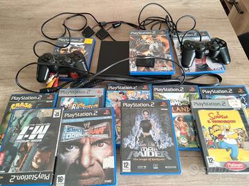 PlayStation 2 più giochi originali per collezionis