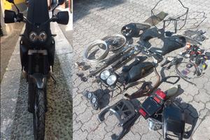 Africa Twin XRV 750 RD07a dd 1999 allestita racing