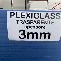 Plexiglass trasparente 3mm
