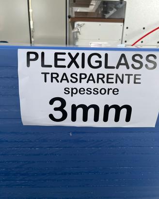 Plexiglass trasparente 3mm