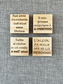 Apribottiglie in legno