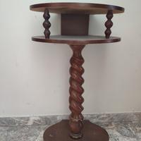 Tavolino legno svuota tasche da ingresso 