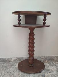 Tavolino legno svuota tasche da ingresso 