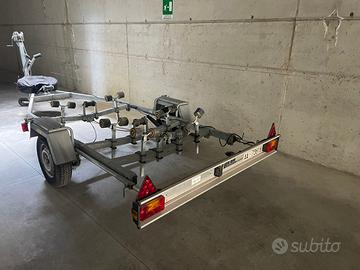 Carrello rimorchio gommone ellebi lbn 720