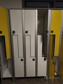 armadietti spogliatoio