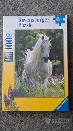 Puzzle Ravensburger 100 pezzi XXL - Cavallo Bianco