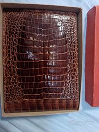 portafoglio coccodrillo 