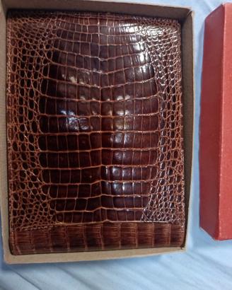 portafoglio coccodrillo 