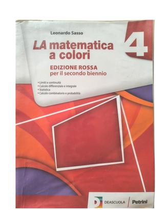 La matematica a colori 4. Edizione rossa.