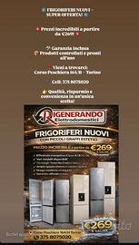 ❄️ FRIGORIFERI NUOVI – SUPER SCONTO ! ❄️
