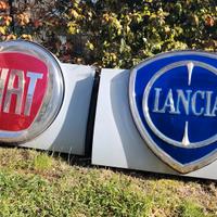 Insegne officina Fiat  Lancia garage 