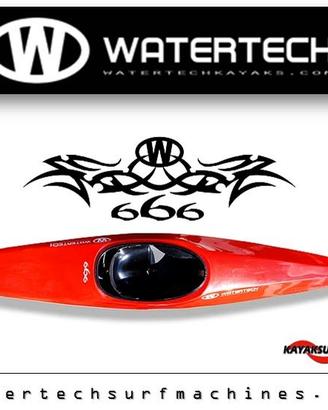 canoa kayak surf watertech 666