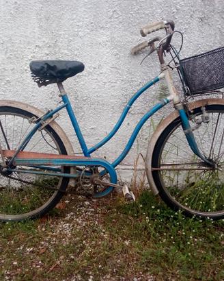 Bicicletta donna blu Lygie 26”