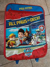 Valigia per bambini paw Patrol