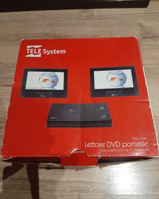 Kit monitor poggiatesta auto con lettore dvd