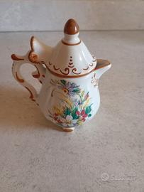 Lattiera Ker-Vitrex vintage dipinta a mano 