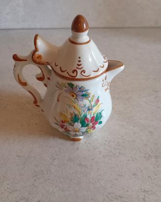 Lattiera Ker-Vitrex vintage dipinta a mano 