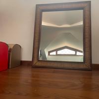 Specchio cornice legno massello