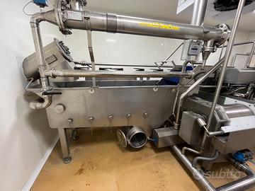 Linea lavaggio verdura e frutta