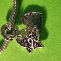 Charm farfalla 