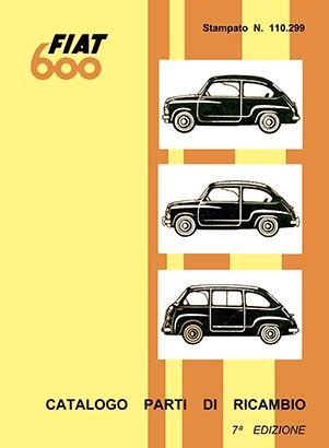 Catalogo Ricambi Fiat Auto epoca Vari Tipi