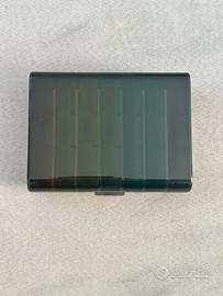 Portapillole settimanale con scomparti