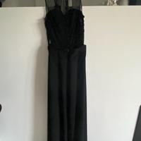 Elisabetta franchi abito nuovo nero taglia 42