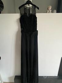 Elisabetta franchi abito nuovo nero taglia 42