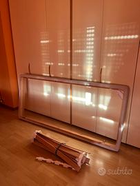 Struttura Letto Singolo Sultan Ikea + Materasso