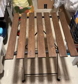 Tavolo da giardino  ikea pieghevole