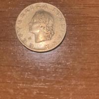 20 lire del 1957 “ gambo del 7 largo “