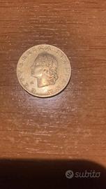 20 lire del 1957 “ gambo del 7 largo “