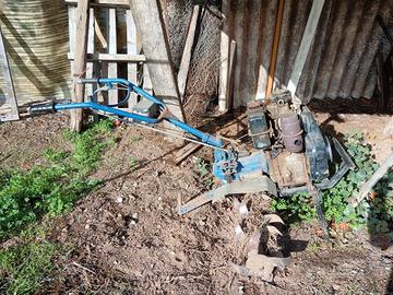 MOTOCOLTIVATORE DIESEL 10CV MOTORE LOMBARDINI