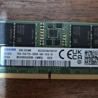 RAM DDR5 16 Gb Samsung sodimm notebook