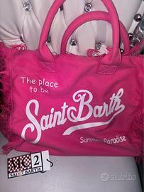 Borsa Saint Barth fucsia