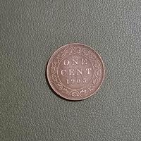 moneta 1 centesimo 1903 Canada