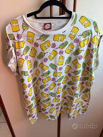T-shirt "The Simpsons" tg XXL Primark Atmosphere