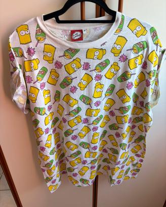 T-shirt "The Simpsons" tg XXL Primark Atmosphere