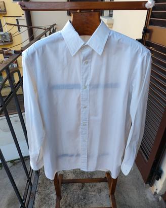 Camicia Bianca classica da uomo maniche lunghe
