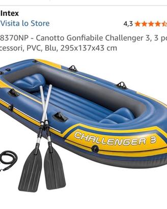 Canotto 3 posti  da mare o pesca