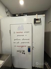 Cella frigo positiva