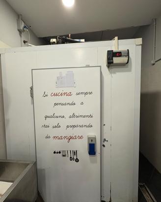 Cella frigo positiva