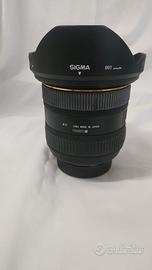 Sigma 10-20mm f/4-5.6 EX DC HSM per Nikon F