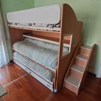 letto a castello tre posti