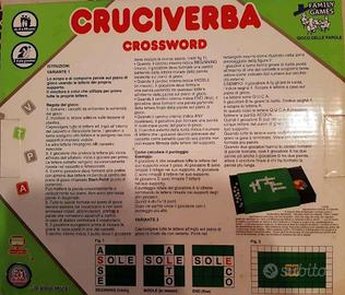 Cruciverba. Gioco